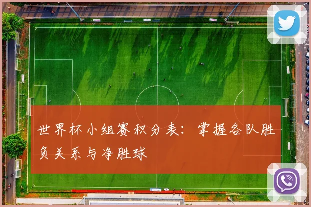 世界杯小组赛积分表:掌握各队胜负关系与净胜球